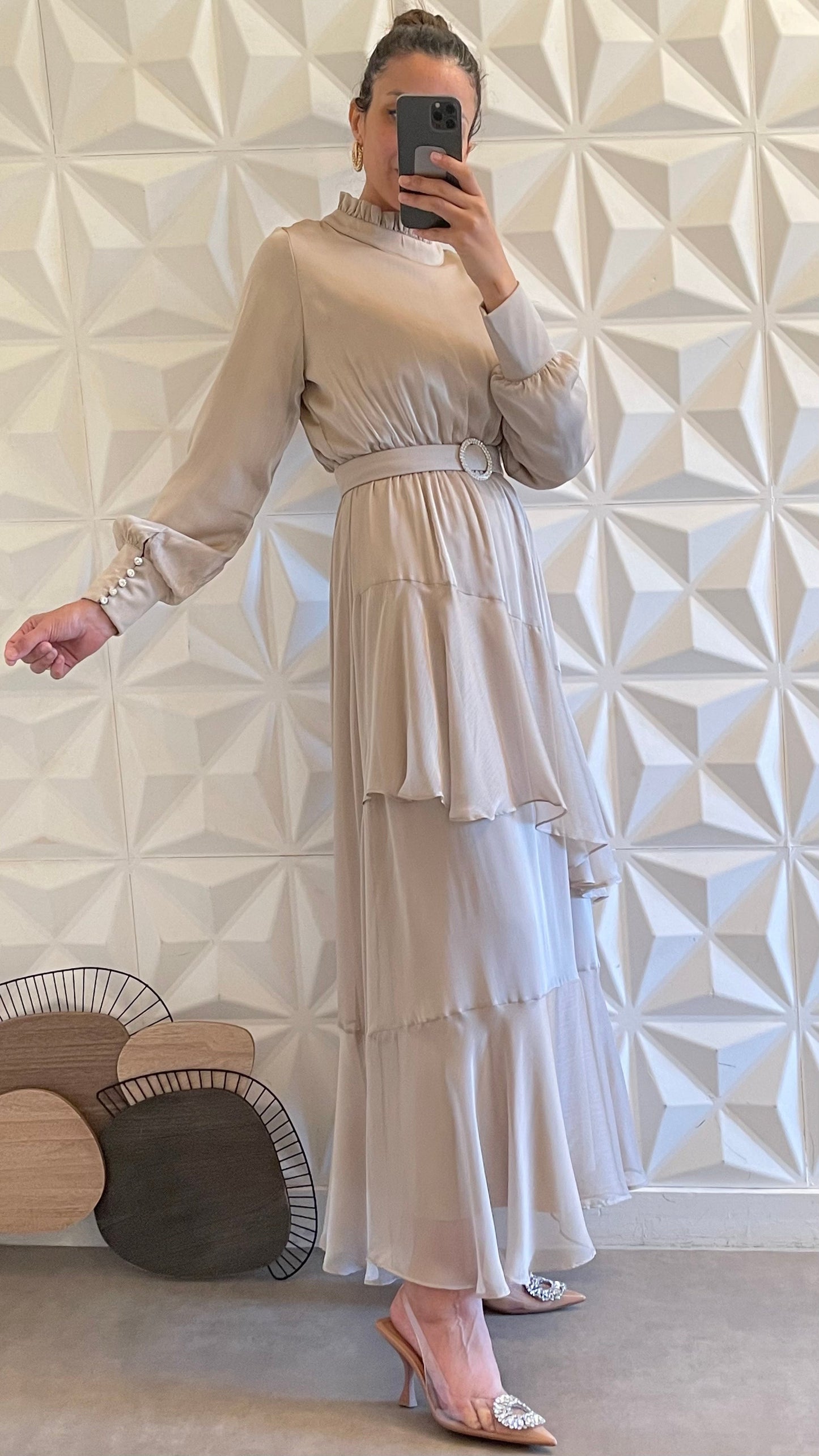 Robe à Volants Isabel-Vison