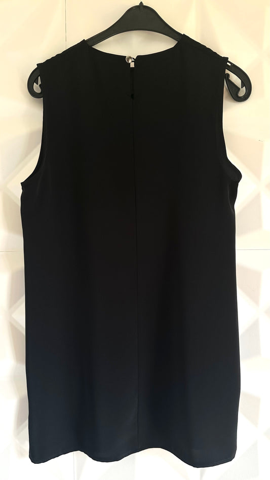 Blouse longue sans manches - Noir