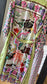 Conjunto de kimono de manga acampanada - estampado floral