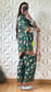 Floral Print Tunic &amp; Trousers Set - Green